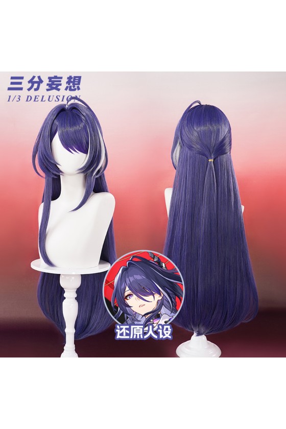 1/3 Delusion Honkai Star Rail Raiden Bosenmori Mei Acheron Cosplay Wig